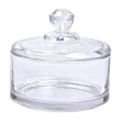 Цукерниця з кришкою Ø 10 см скляна HP-YH-24 - фото №2