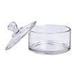 Цукерниця з кришкою Ø 10 см скляна HP-YH-24 - фото №3