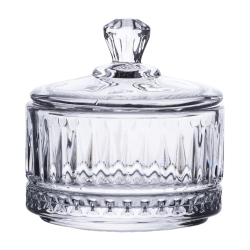 Цукерниця з кришкою Ø 6.5 см скляна HP-YH-29