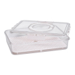 Контейнер для їжі з ручкою 31х24х7 см пластиковий харчовий контейнер 2.5 л HP-27-10 - фото №5