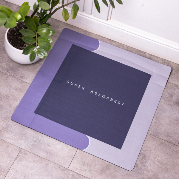 Килимок для ванної кімнати Super Absorbest 58*58 см діатомітовий HP-42-12 - фото №4