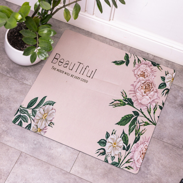 Килимок універсальний BeauTiful 58*58 см діатомітовий HP-42-8 - фото №4