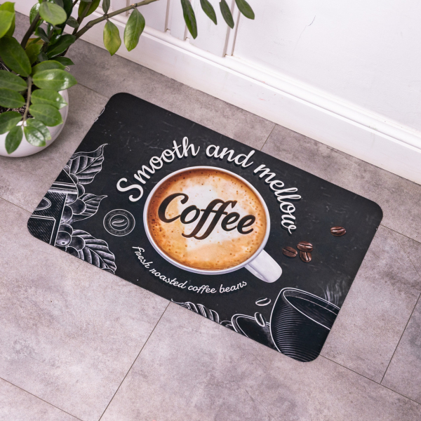 Килимок для кухні Smooth and mellow Coffee 38*58 см діатомітовий HP-42-45 - фото №4