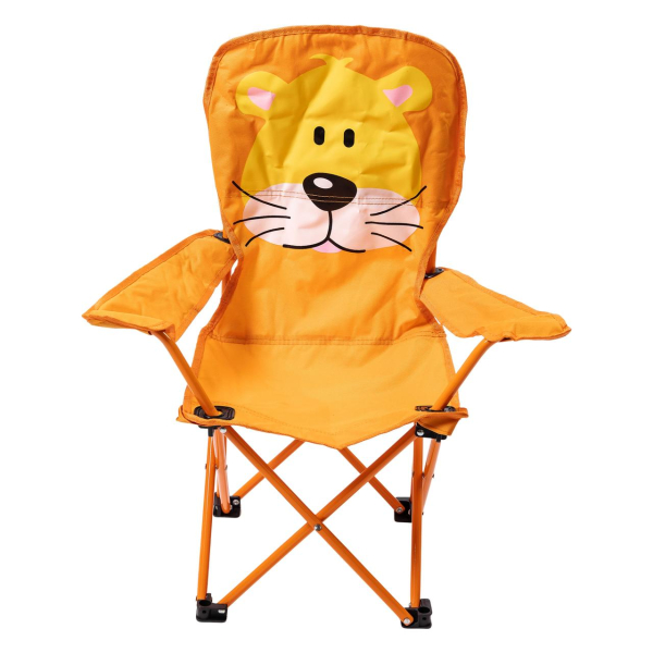 Крісло туристичне для дитини 34х58х65 см з підстаканником Помаранчевий SJ-0065O - фото №2