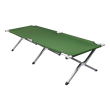 Лежак розкладний туристичний 190х70х44 см похідна розкладачка складна Зелена SJ-0021 - фото №1