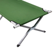 Лежак розкладний туристичний 190х70х44 см похідна розкладачка складна Зелена SJ-0021 - фото №5