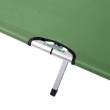 Лежак розкладний туристичний 190х70х44 см похідна розкладачка складна Зелена SJ-0021 - фото №6