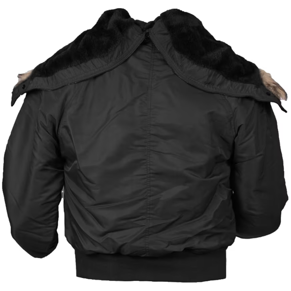 Куртка бомбер MIL-TEC US N2B Black, Black - фото №3