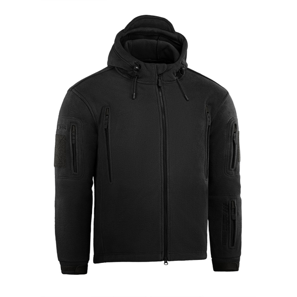 Куртка флісова M-Tac Windblock Division Gen.II Black, Black - фото №3