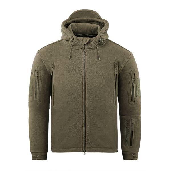 Куртка флісова M-Tac Windblock Division Gen.II Dark Olive, Dark olive - фото №2