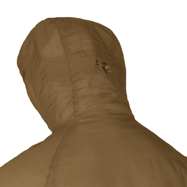 Куртка Helikon-Tex Wolfhound Hoodie Climashield Apex Coyote, Coyote - фото №3