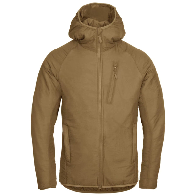 Куртка Helikon-Tex Wolfhound Hoodie Climashield Apex Coyote, Coyote - фото