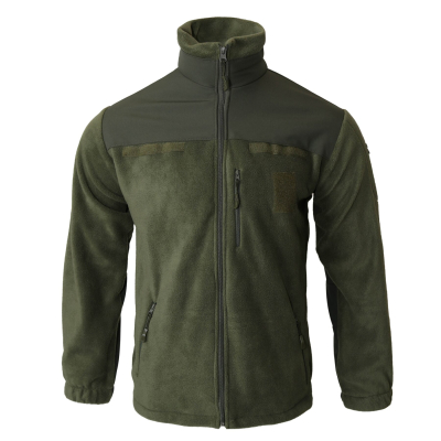 Куртка тактична Флісова зі вставками SoftShell Olive, Olive - фото