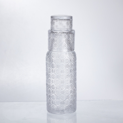 Глечик 700 мл зі склянкою 1 (шт) для напоїв Прозорий HP-19-L2