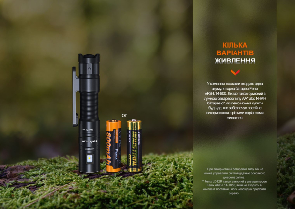 Ліхтар ручний Fenix LD12R - фото №12