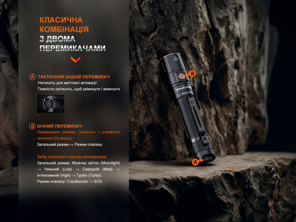 Ліхтар ручний Fenix LD30R - фото №7