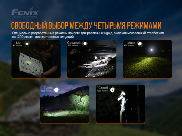 Ліхтар ручний Fenix LD32 UVC - фото №13