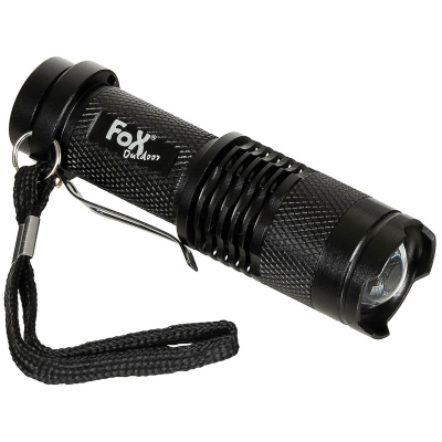 Ліхтар кишеньковий Fox Outdoor Flashlight «Mini» Black - фото