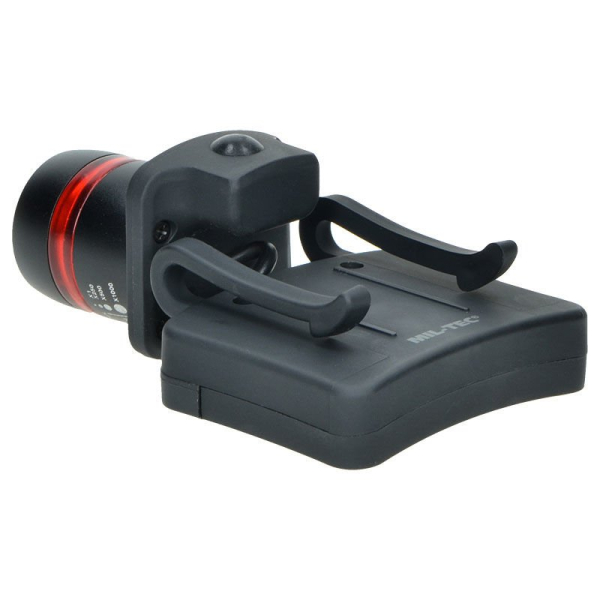 Ліхтарик на козирок кепки MIL-TEC LIGHT LED CREE M.ZOOM Black - фото №2