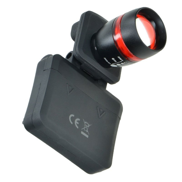 Ліхтарик на козирок кепки MIL-TEC LIGHT LED CREE M.ZOOM Black - фото №3