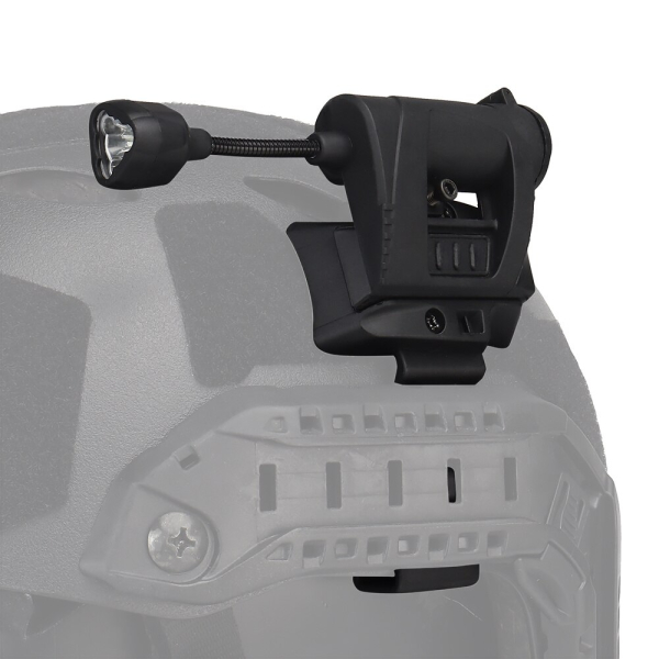Ліхтар тактичний на шолом Night Evolution Charge Mpls Black - фото №3