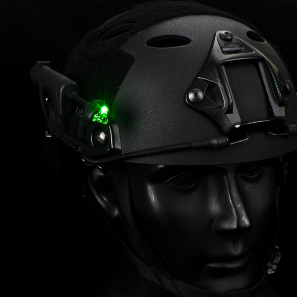 Ліхтар тактичний на шолом Night Evolution Charge Mpls Black - фото №15