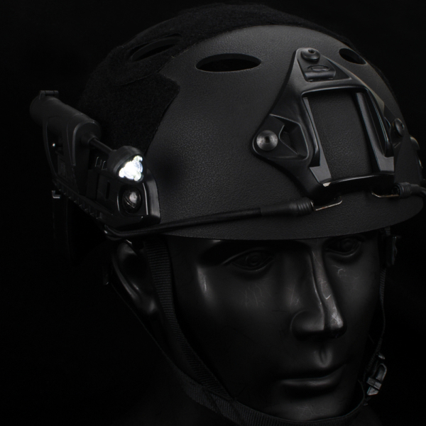 Ліхтар тактичний на шолом Night Evolution Charge Mpls Black - фото №13
