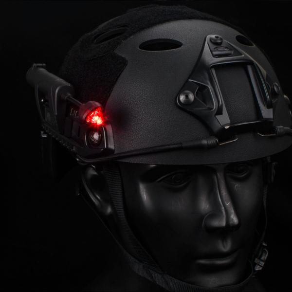 Ліхтар тактичний на шолом Night Evolution Charge Mpls Black - фото №14