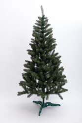 Штучна ялинка 1,5 м зелена, новорічна ялина Різдвяна ніч SOK-3-3