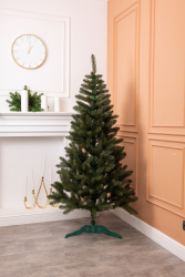 Штучна ялинка 1,8 м зелена, новорічна ялинка Різдвяна ніч SOK-3-4
