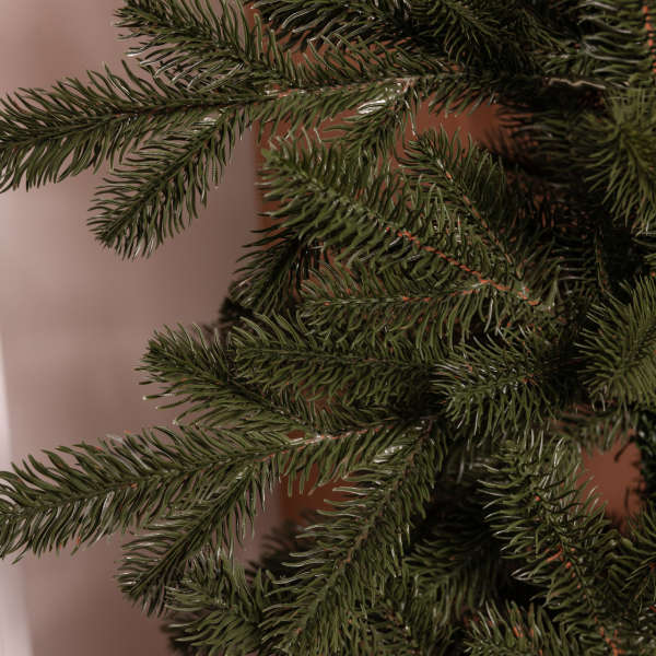 Лита штучна ялинка зелена 120 см на пластиковій підставці SOK-M-D-4 - фото №5