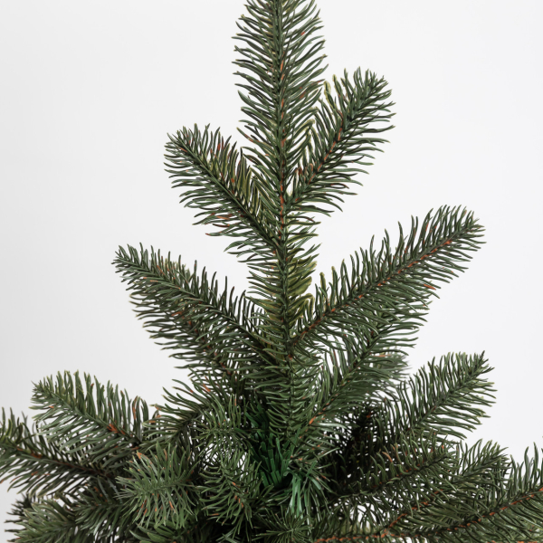 Лита штучна ялинка зелена 150 см на пластиковій підставці SOK-M-D-5 - фото №10