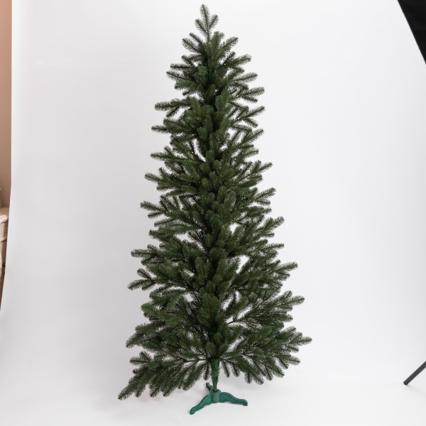 Лита штучна ялинка зелена 180 см на пластиковій підставці SOK-M-D-6 - фото №6