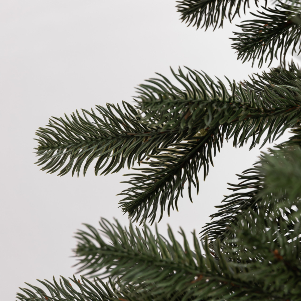 Лита штучна ялинка зелена 180 см на пластиковій підставці SOK-M-D-6 - фото №7