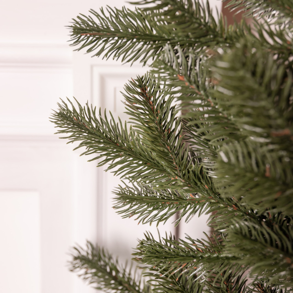 Лита штучна ялинка зелена 180 см на пластиковій підставці SOK-M-D-6 - фото №10