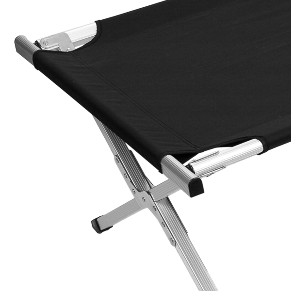 Ліжко розкладне Канадське US STYLE ALUM. FOLDING COT W. BAG Синє - фото №15