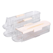 Лоток для яєць у холодильник на 3 яруси 32х10х18.5 см Бежевий HP-27-15 - фото №6