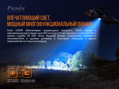 Ліхтар ручний Fenix LR35R - фото