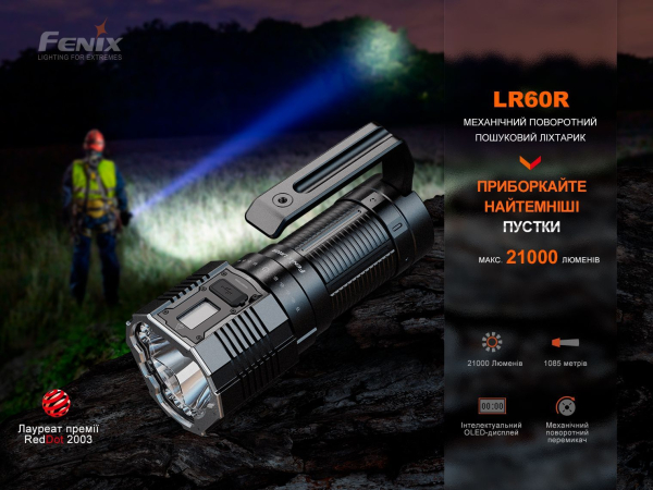 Ліхтар ручний Fenix LR60R - фото №6