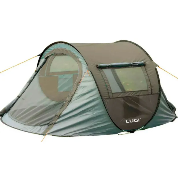 Намет туристичний 245×145×100 (см) кемпінговий для риболовлі 2 х місний Зелений LU-030GR - фото №11