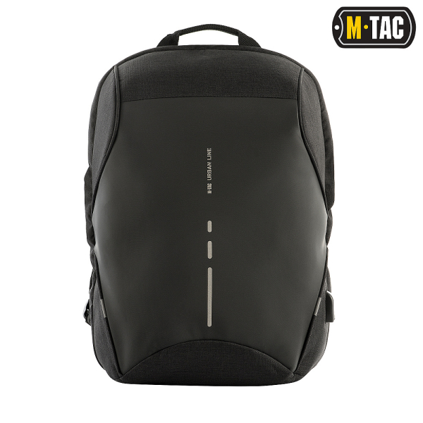 M-Tac рюкзак Urban Line Anti Theft Shell Pack Dark Grey/Black 21L Чорний - фото №3