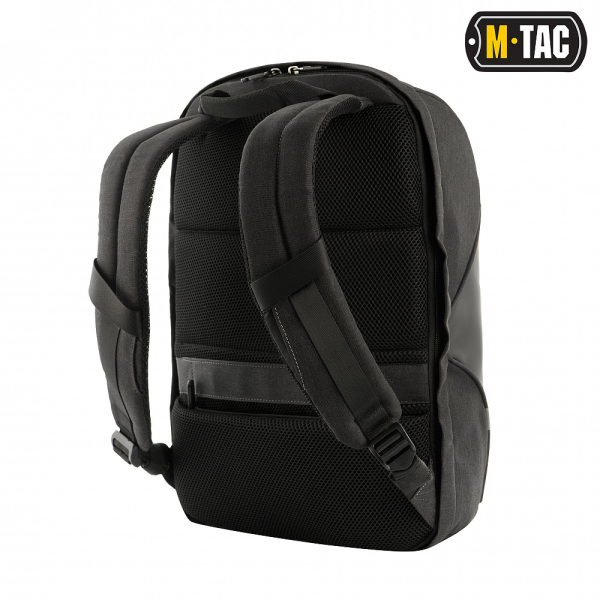 M-Tac рюкзак Urban Line Anti Theft Shell Pack Dark Grey/Black 21L Чорний - фото №2