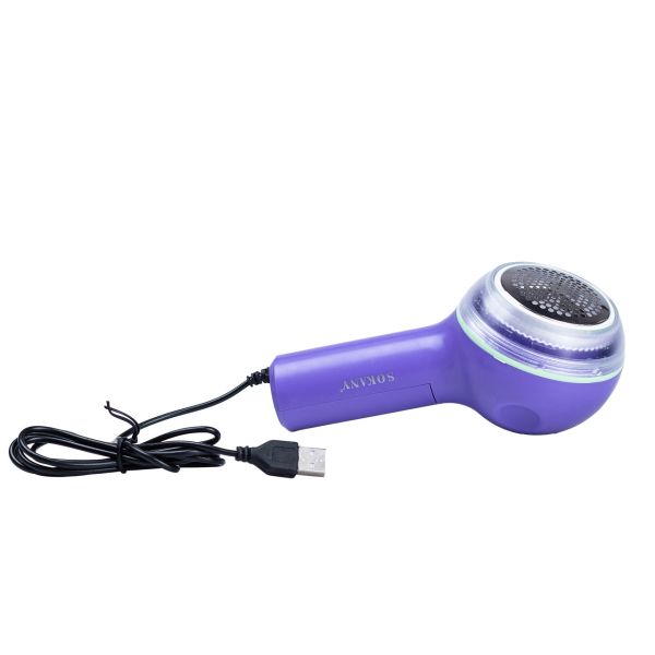 Машинка для стрижки ковтунців Sokany Рожева SK879P - фото №6