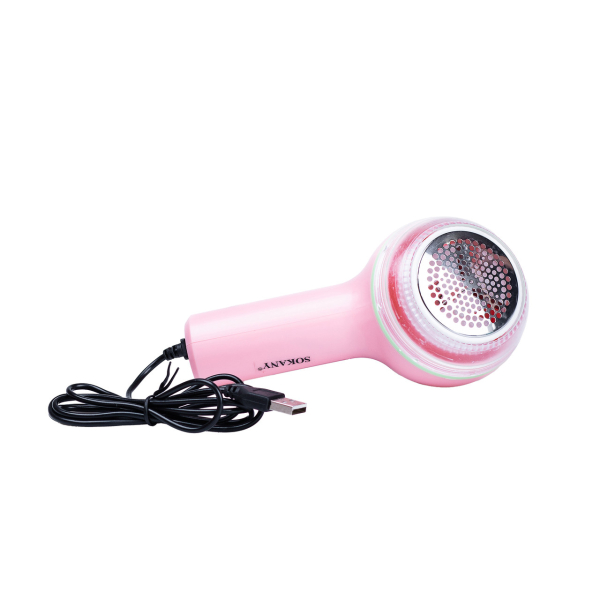 Машинка для стрижки ковтунців Sokany Рожева SK879P - фото №11