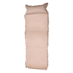 Матрац у намет 175х65х4 см матрац похідний туристичний з надувним підголівником Бежевий SJ-0028-3