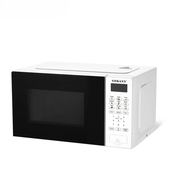 Мікрохвильова піч Sokany 20 л 1100 Вт, піч мікрохвильовка з підсвіткою мікрохвильовка для розігрівання SK-10018 - фото