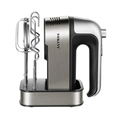 Міксер ручний Sokany 350 Вт 5 швидкостей   2 насадки SK-6627 - фото