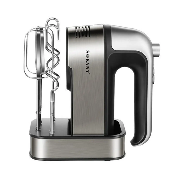 Міксер ручний Sokany 350 Вт 5 швидкостей   2 насадки SK-6627 - фото