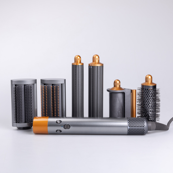 Мультисталер для волосся Airwrap Complete Long 6 насадок, сірий X9G - фото №2