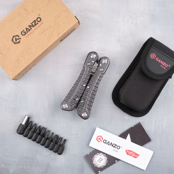 Мультитул Multi Tool Ganzo G105, Сріблястий - фото №53